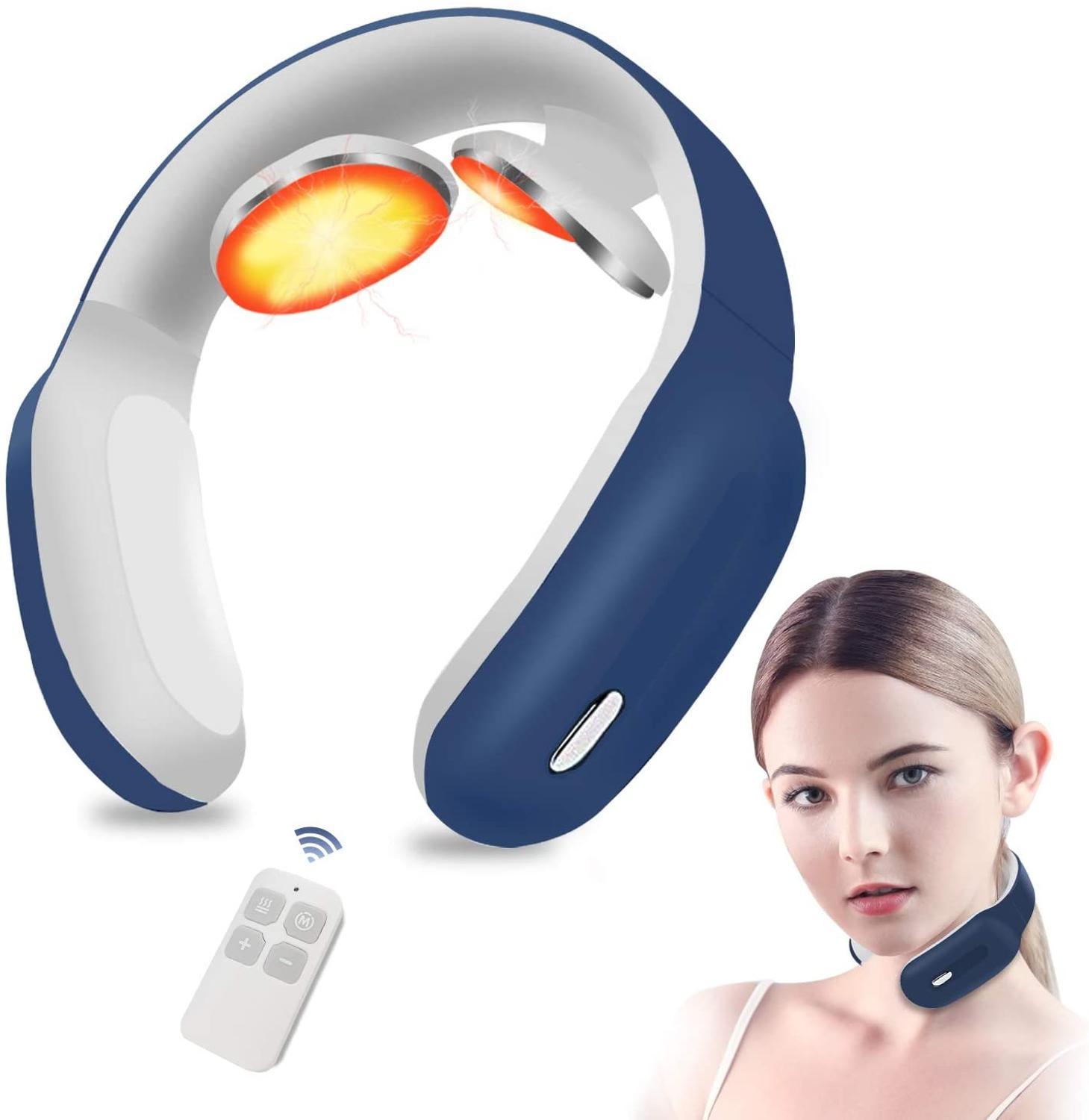

Smart Electric Neck and Shoulder Massager Low Frequency Magnetic Therapy Pulse Pain Relief Tool Health Care Relaxation CX200720
