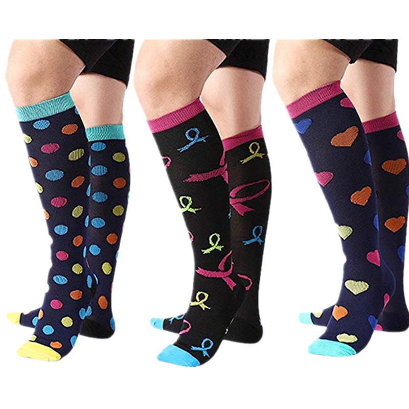 

Unisex Compression Socks Fit For Sports Black Compression Socks For Outdoor Sport Anti-fatigue Pain Relief Stockings, 14