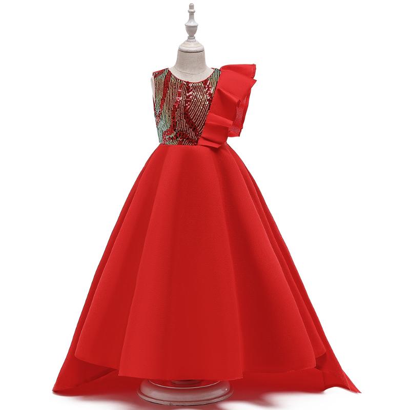 

Summer Baby Kids Girls Dress Flower Princess Dress Sleeveless Party Clothes Tutu for Girls 3-8Yrs Casual Clothing, Lp-251-purple