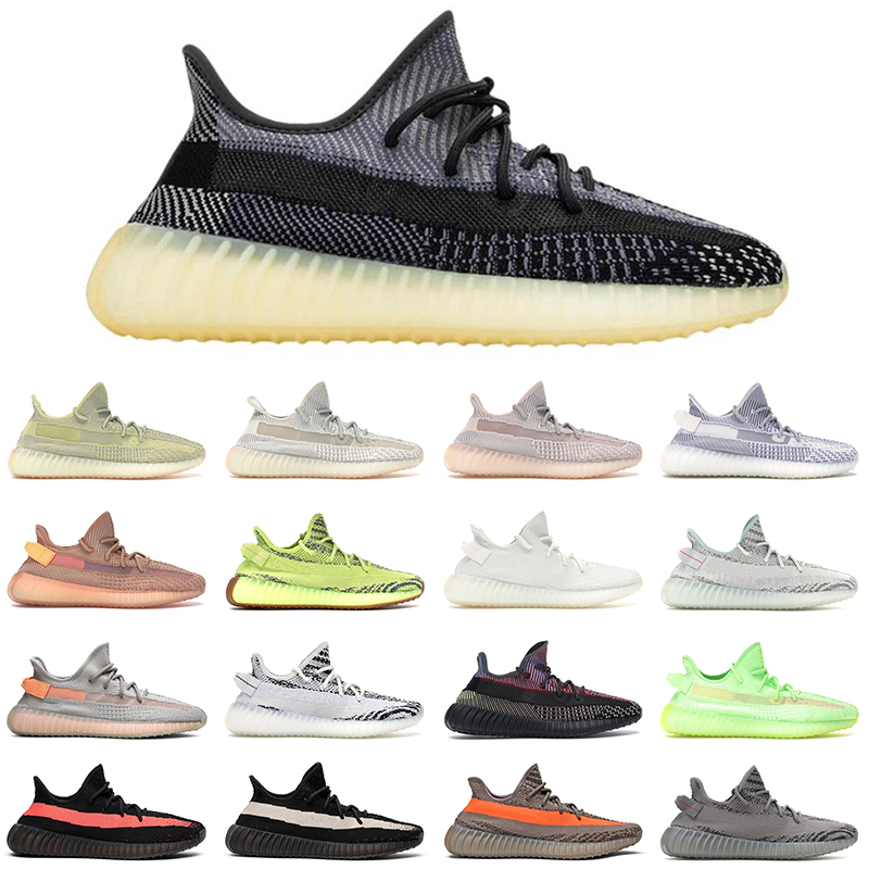 

kanye west cinder zebra men women outdoor shoes desert sage oreo yecheil Reflective bred mens trainers sneakers, # 24
