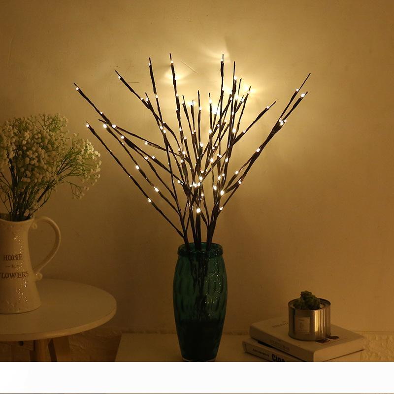 

Hot LED Willow Branch Lamp Floral Lights 20 Bulbs Home Christmas Party Garden Decor Christmas Tree LED String Lights Birthday Gift gifts