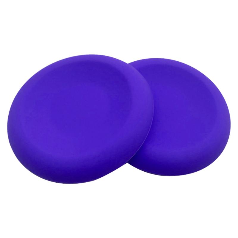 

2pcs Fitness Exercise Yoga Knee Pads Joints Elastic Comfortable Non Slip Soft Silicone Cushion Elbows Round Portable Lightweight, Purple