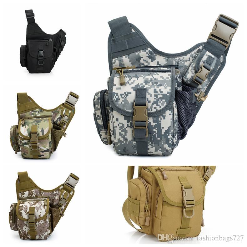 

5 Colors Male enthusiasts package outdoor camping mountaineering shoulders camouflage backpack tactical Sport Travel Rucksack Camping Hiking, Dark grey
