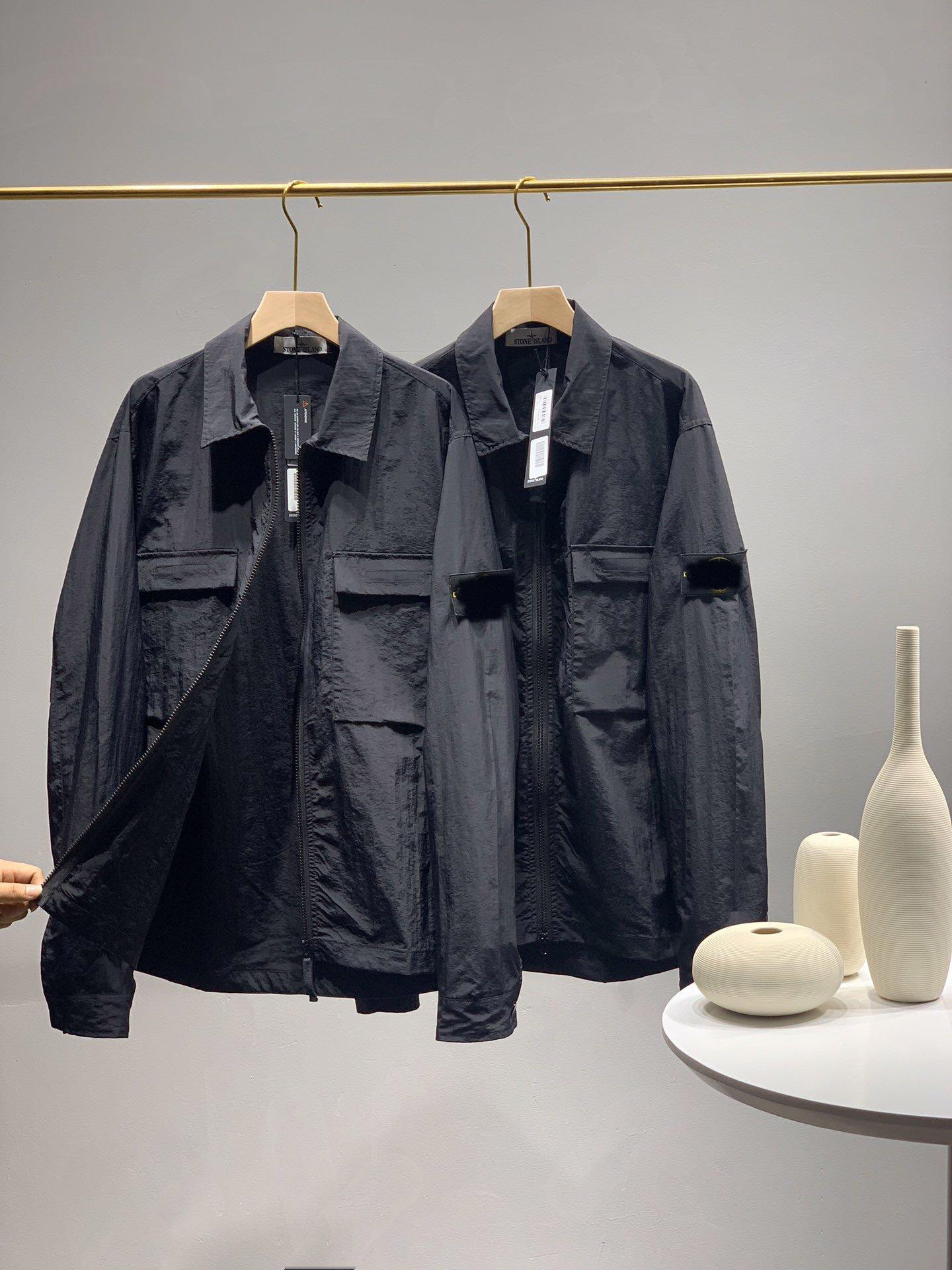 

2020 hot sell high quality mens designer jackets retro casual street jackets mens jacket Comfortable waterproof lapel double pockets, Style 14