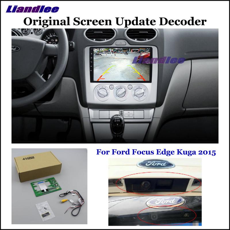 

Car Rear View Rearview Backup Camera For Focus Edge Kuga 2020 Reverse Reversing Parking Camera Full HD CCD Decoder