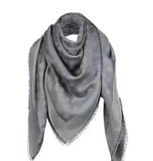 

Brand New Scarf For women Luxury Letter Pattern silk wool Cashmere Gold thread Designer Thick Scarfs Warm Scarves Size 140X140CM hot Quality