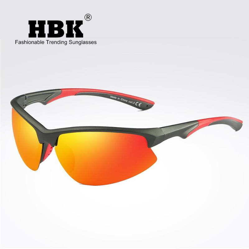 

Sunglasses HBK Polarized Pilot Driving Mens Retro Male Goggle Sun Glasses For Men Mirror Shades Oculos PM0107