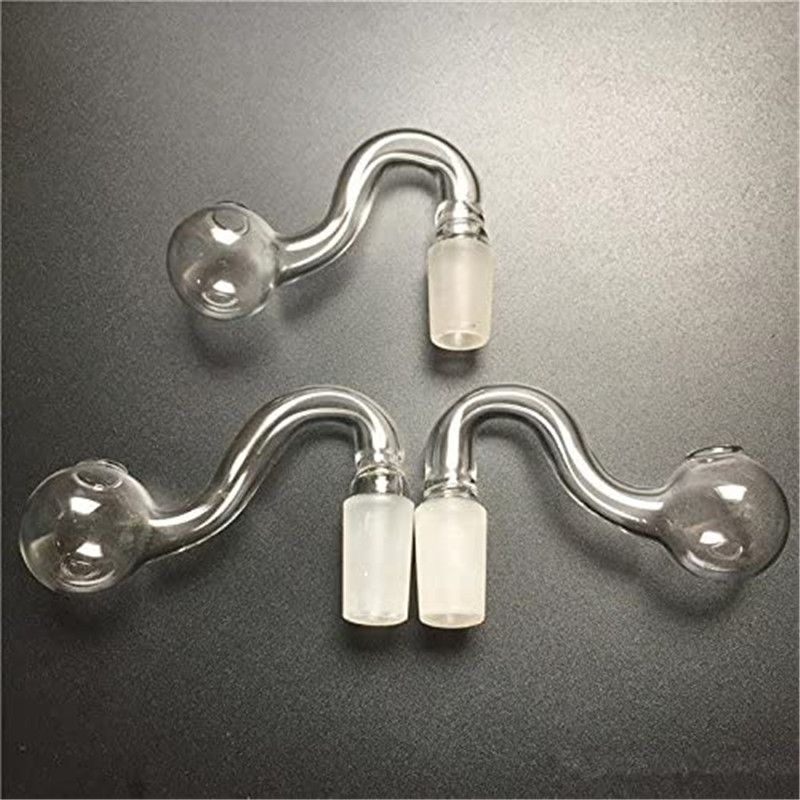 

Clear Glass Oil Burner Water Pipes Thick Pyrex for Hookahs Smoking Oil Rigs Bongs 14mm and 18mm Male Female Thick Big Bowls