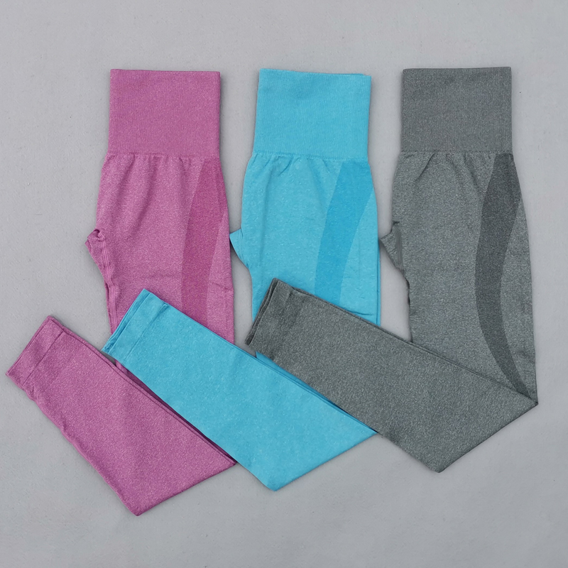 

New High Waisted Vital Seamless Yoga Pants Women Workout Running Sport Legging Push Up Hip Fitness Gym Leggings Tights, Blue