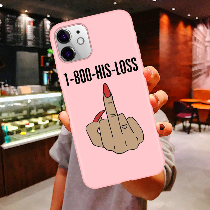 

Funny Make Money Not Friends Black Head Girl Women Phone Case For iPhone 11 Pro 12 mini Max X XR XS 6s 7 8 Plus Silicone Cover