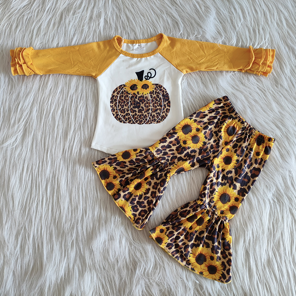 baby clothes with sunflowers