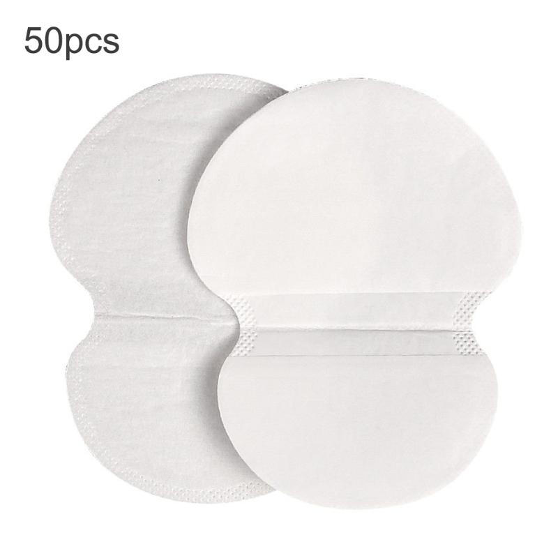 

50pcs Underarm Invisible Ultrathin Absorption Sticker Armpits Sweat Pads Summer Self-Adhesive Armpit Disposable Sweat Stickers