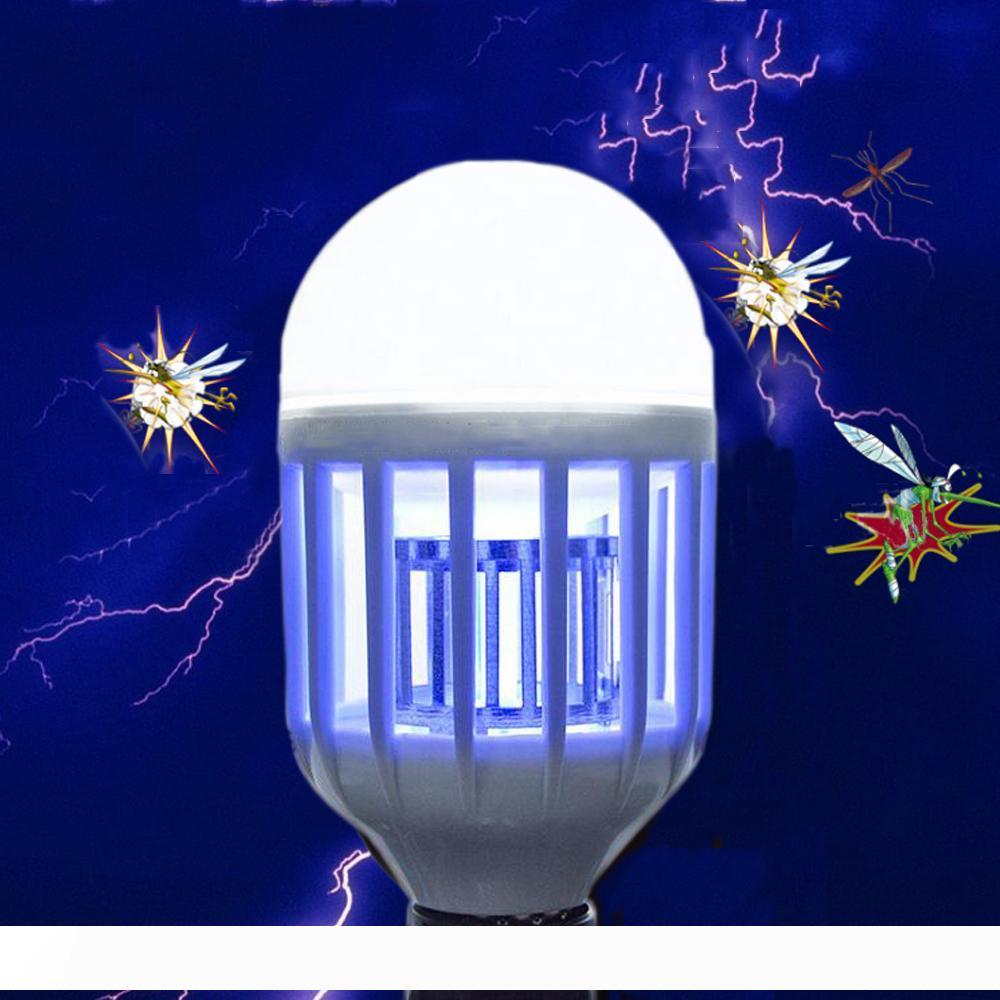 

Electric Trap Light Indoor 15W E27 LED Mosquito Killer Bulb Anti Insect Fly Bug Zapper 2835SMD LED Lamp 110V 220V Night Light
