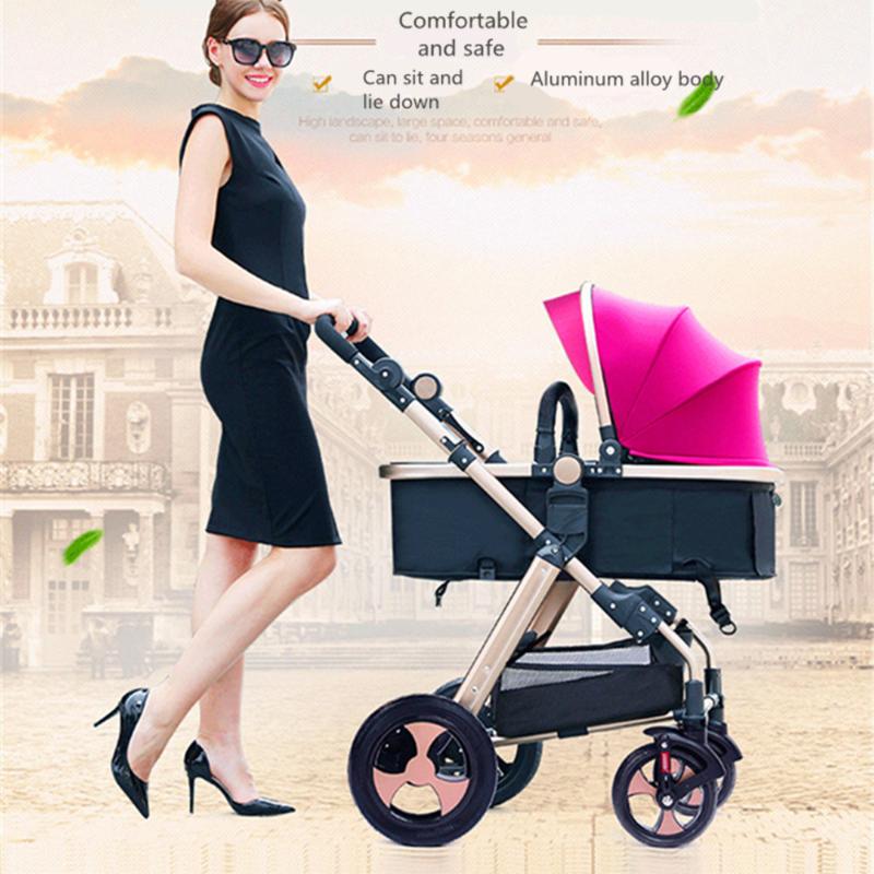 

Ultralight portable baby stroller can sit and lie down folding absorber baby stroller can be on the plane child