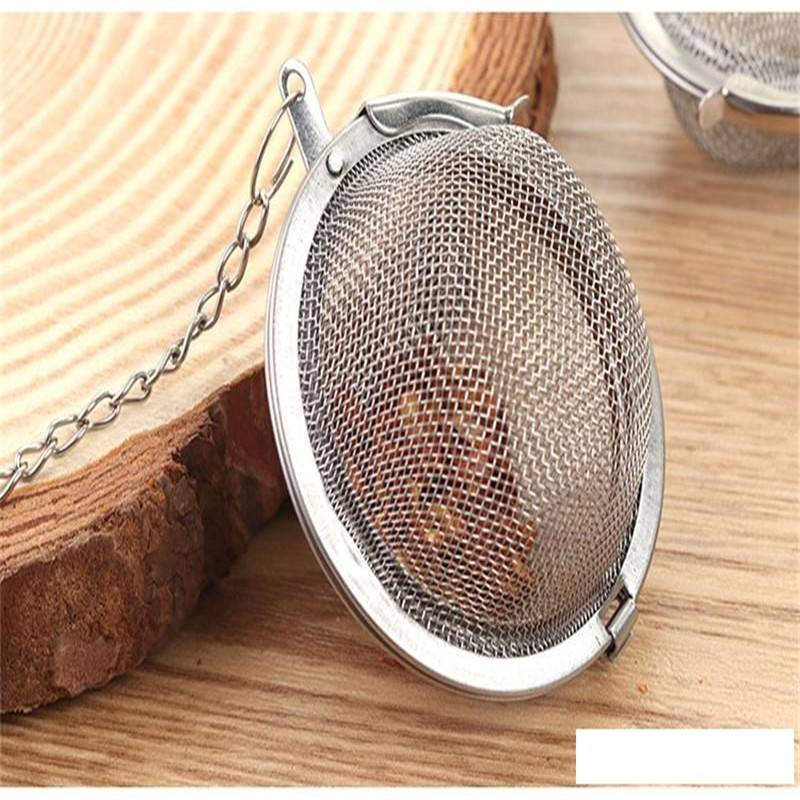 

Stainless Steel Mesh Tea Balls 5cm Tea Infuser Strainers Filters Interval Diffuser For Tea Kitchen Dining Bar Tools TO867