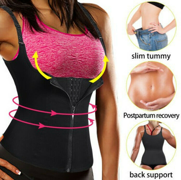 

Body Slimming Breeches Underbust Steel Boned Waist Shaper Corset Female Waist Trainer Women Cincher Belt Latex Shapewear, Black