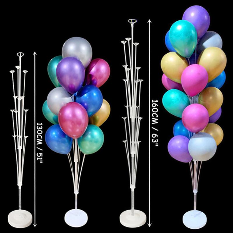 

1Set 7/19 Tube Balloon Holder Balloons Stand Column Kids Birthday Party Baby Shower Wedding Decoration Supplies