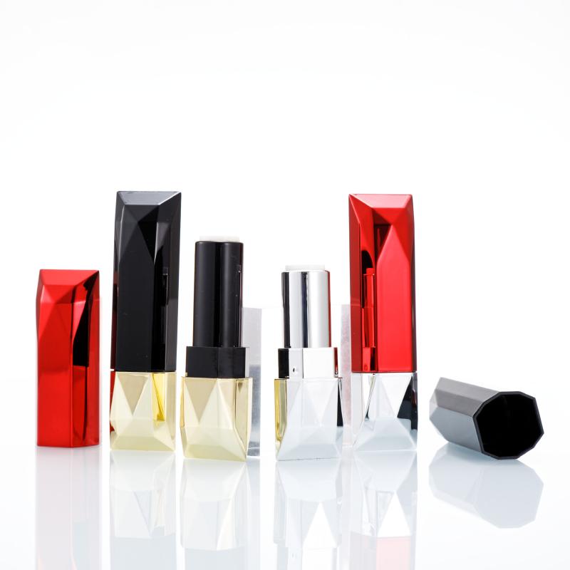 

DIY Lipstick Tube Empty Tube Diamond Diamond Square Homemade Lipstick Shell Material Container 12.1mm