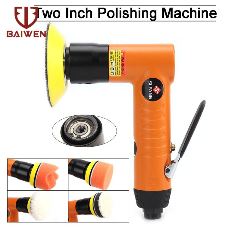 

2"/3" Mini Air Sander Pneumatic Orbital Polisher For Polishing Sanding Pad Air Angle Polisher Power Tools