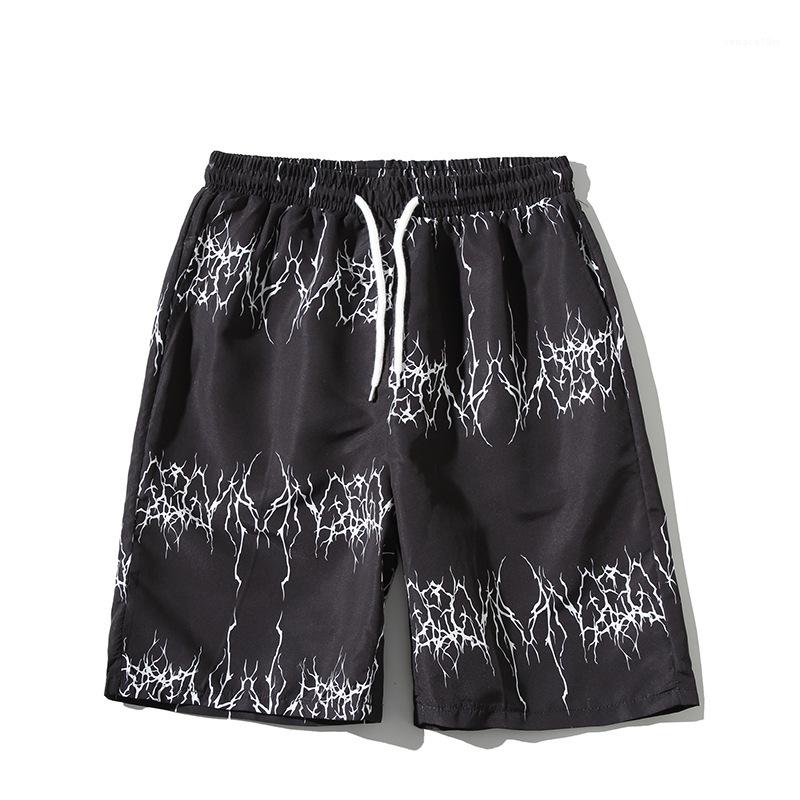 

Pants Plus Size Shorts Mens Loose Summer Beach Shorts Lace Up Casual Holiday Short, Black