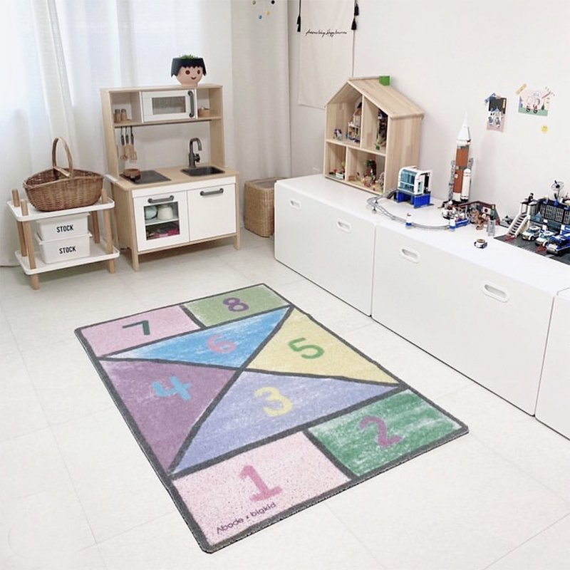 

Non-slip Baby Child Room Creeper Mat Infant Game Tent Pad Restaurant Hotel Area Rug