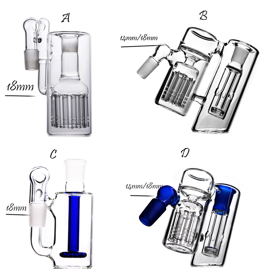 

14mm glass ash catcher 18mm glass ash catcher for hookahs bong smoking dab accessories arm tree perc water bongs ashcatcher