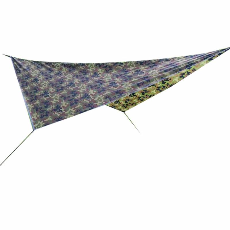 

Outdoor Sports Awning Tarp for Camping Folding Waterproof Portable Shelter Sunshade Tent Cover