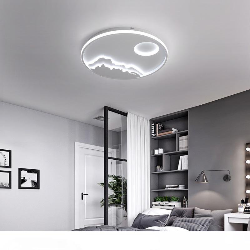 

Surface Mounted Modern Led Ceiling Lights For Bed room Study room home lighting Ironware+Acrylic Ceiling Lamp lampara techo