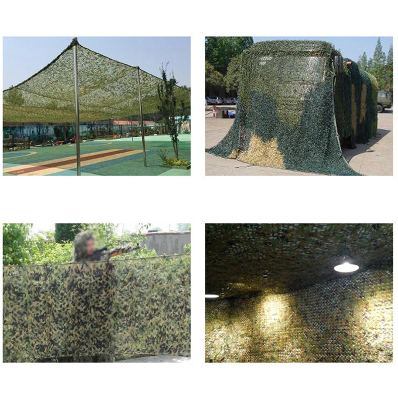 

1pc Hunting Camouflage Nets Woodland Army training netting Car Covers Tent Shade Camping Sun Shelter