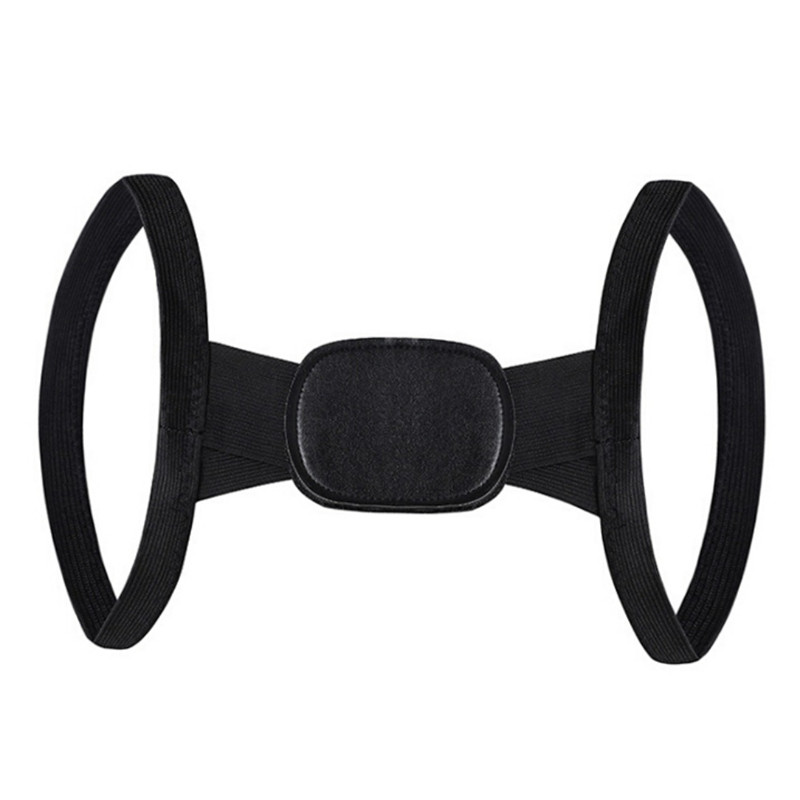 

Posture Corrector Back Brace Adjustable lightweight breathable washable Shoulder Support Belt Strap Posture For Women, White