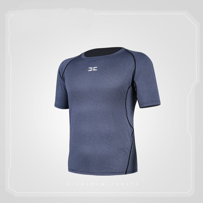 

Sports Fitness Tights Quick-Drying Gym Basketball Training Running Shirts, Black