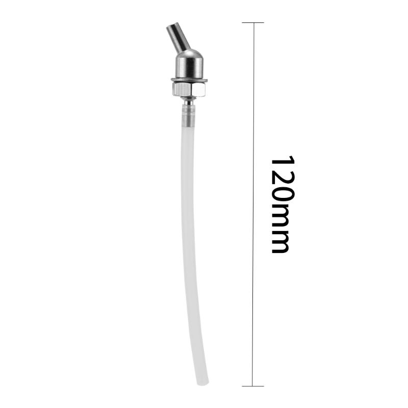 

New 10Pcs Transparent Airbrush Jar Adapter Print Can Soft Ripe Convenient Easy to Change Washable Reusable Spray Pen