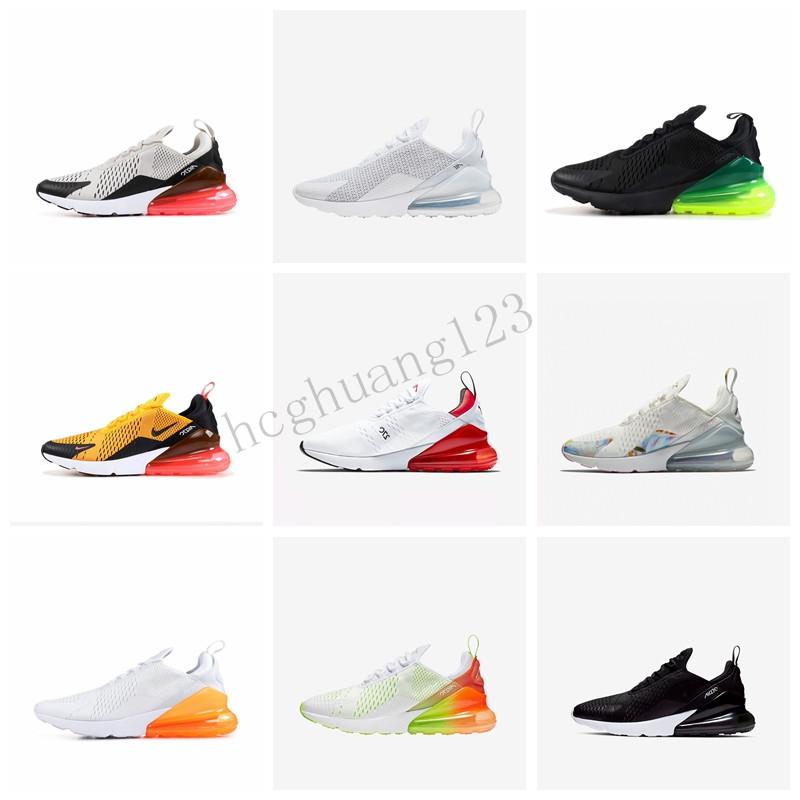 

2020 New Cushion Mens Running Shoes Triple Black Summer Gradients 270s Designer Sneakers Rainbow 27c Women Sports Trainers Size 36-45 G1, Box