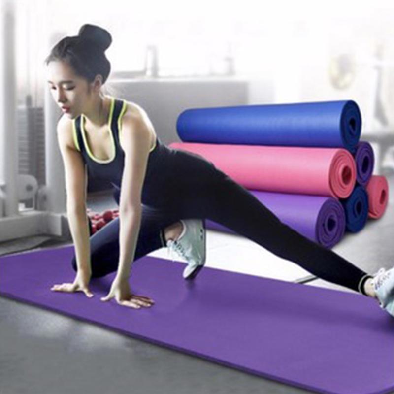 

Non-Slip EVA Yoga Pilates Mat Moisture Resistant Fitness Gym Cushion Pad Support For Women Environmental Fitness Gymnastics Mats, Purple