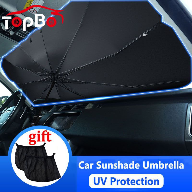 

Auto Car Umbrella Parasol Car Sun Shade Cover Windscreen Parasol Front Window Sunshade Covers Umbrella UV Protector