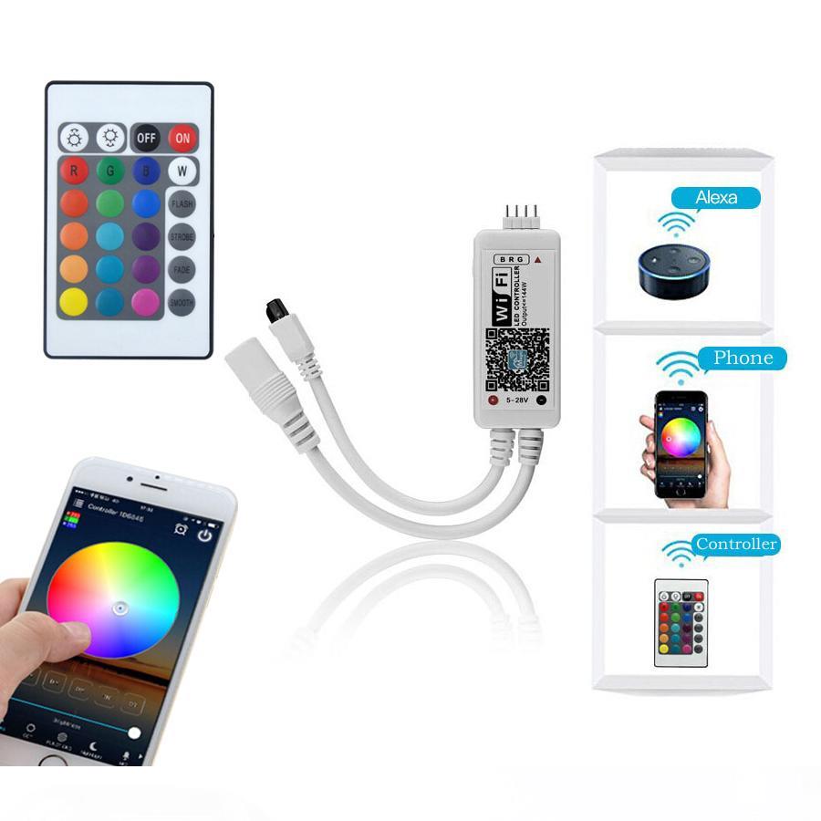 

Waterproof RGB Led Strip Light 5M 10M 15M LED String DC12V Flexible Light Tape LED String tape Holiday lighting