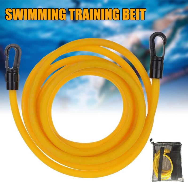 

13.1ft Swim Training Resistance Band Swimming Tether Stationary Swim Harness with Mesh Bag