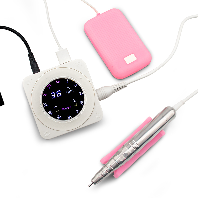 

Pro Brushless Nail Drill 36W 35000RPM Electric Manicure Drill MachinePortable Electric Nail File 36