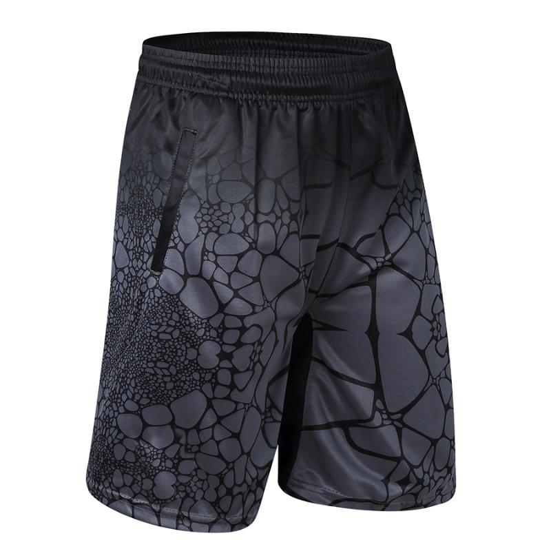

2020 Men Casual Shorts Polyester Digital Print Man Bermuda Shorts With Zipper Pocket Knee Length Trousers Male, 03kb125