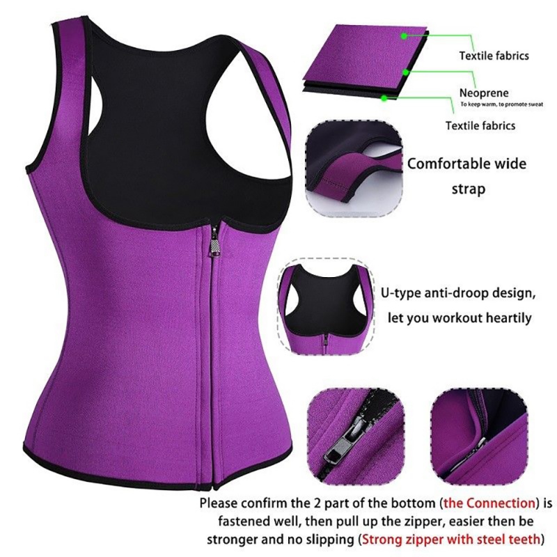 

Lady Bodysuit Women Neoprene Adjustable Waist Trainer Sports Belt Body Building Shape Wear Waist belt Vest