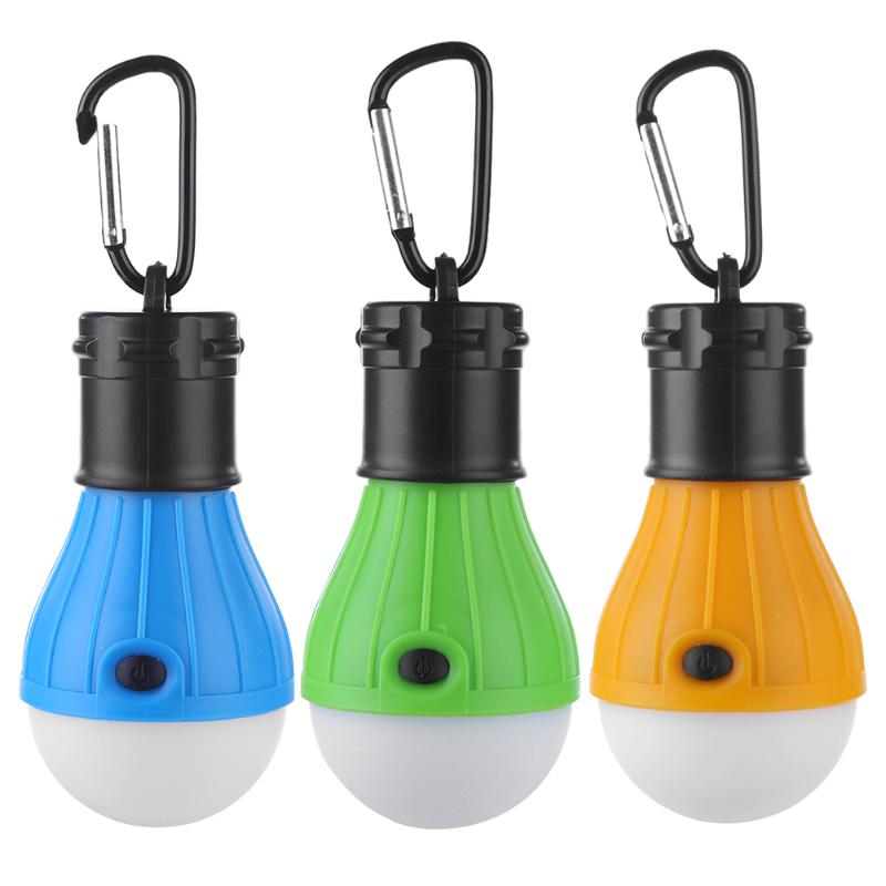 

Outdoor Camping Hiking Tent Light 3 LED Waterproof Hanging Emergency Bulb Lamp for Family Outdoor Camping Accessories