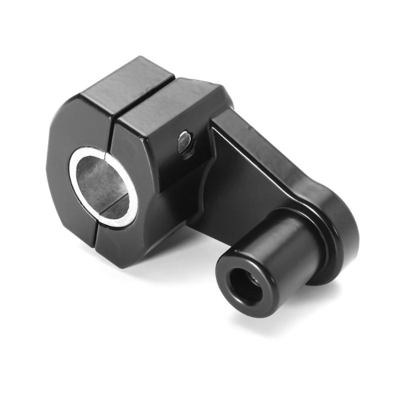 1 Paar Aluminium-Legierung Fahrradhalter Schellen Lenkerklemmen Riser mit 22mm oder 28mm Riser Motorrad