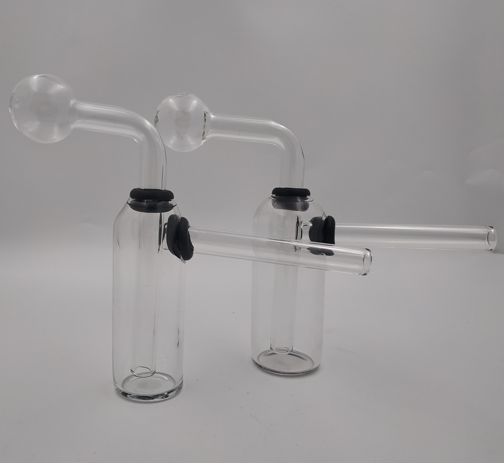

Mini Portable Smoking Hookahs Oil Burner Glass Water Pipes