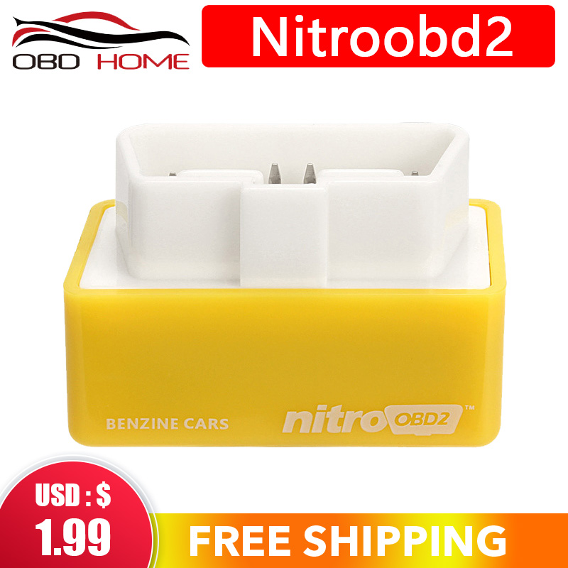 

Nitro OBD2 ECOOBD2 15% Fuel Save More Power ECU Chip Tuning Box NitroOBD2 Eco OBD2 For Diesel Benzine Gasoline Car Plug&Driver