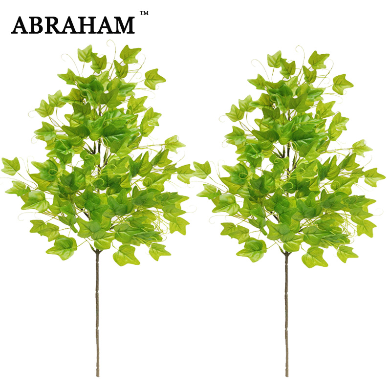 

67cm Fake Vivid Tree Leaves Artificial Grape Plant Branch Real Touch Silk Leaves Ginkgo Leafs for Autumn Home Xmas Decoration, 63cm rose leaves