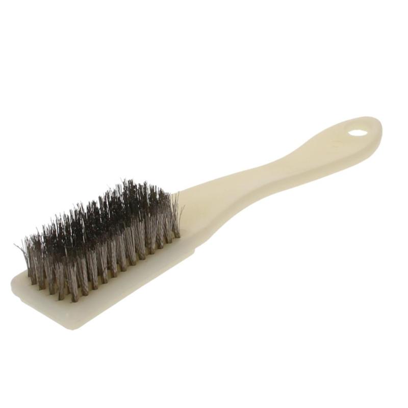 

Utoolmart 2/3/6pcs 6-Row Stainless Steel Wire Brush Plastic Handle 165mm x 27mm x15mm Size Cleaner Hand Tool For Cleaning
