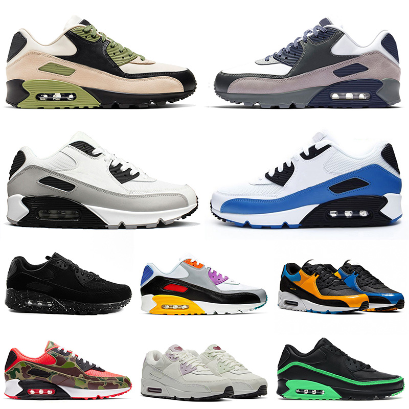 

New Cheap 90s Lahar Escape Trainers Men Classic Running Shoes BE TRUE Undefeated Black Green White off Mens Women Designer Sport Sneakers, 26 yellow 36-45