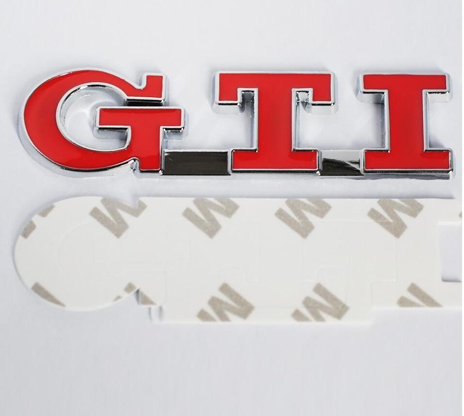 

Auto Car Styling car badge 3D GTI Logo Emblem Decal Trunk Sticker