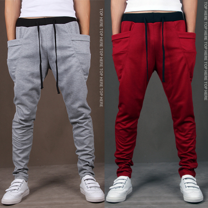 

Hot Selling for 2020 Spring And Autumn New Style Men Harem Pants Athletic Pants Casual Men's, Purple