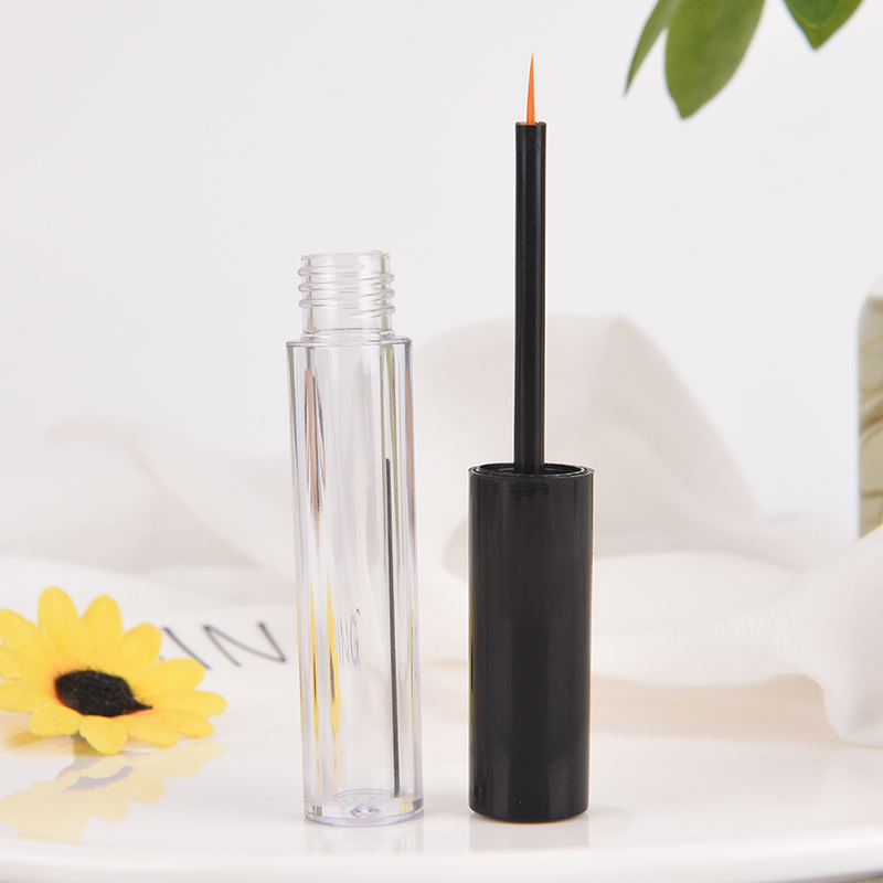

New 2Colors Eyeliner Container Make Up Tube Gold Black Empty Liquid Eye Liner Tube Eye Lash Vial Eyelash Bottle